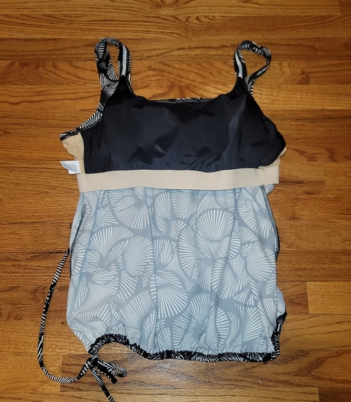 MASTECTOMY SWIM TOP SIZE 18.      JODEE 2083 BLOUSON - Picture 3 of 7